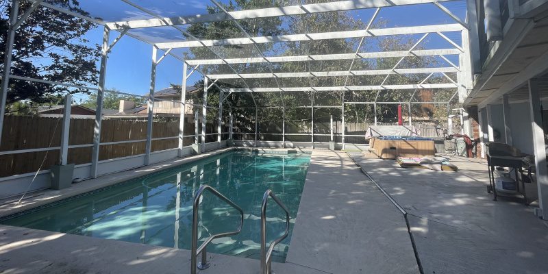 Pool Screen Installation in DeBary, Florida